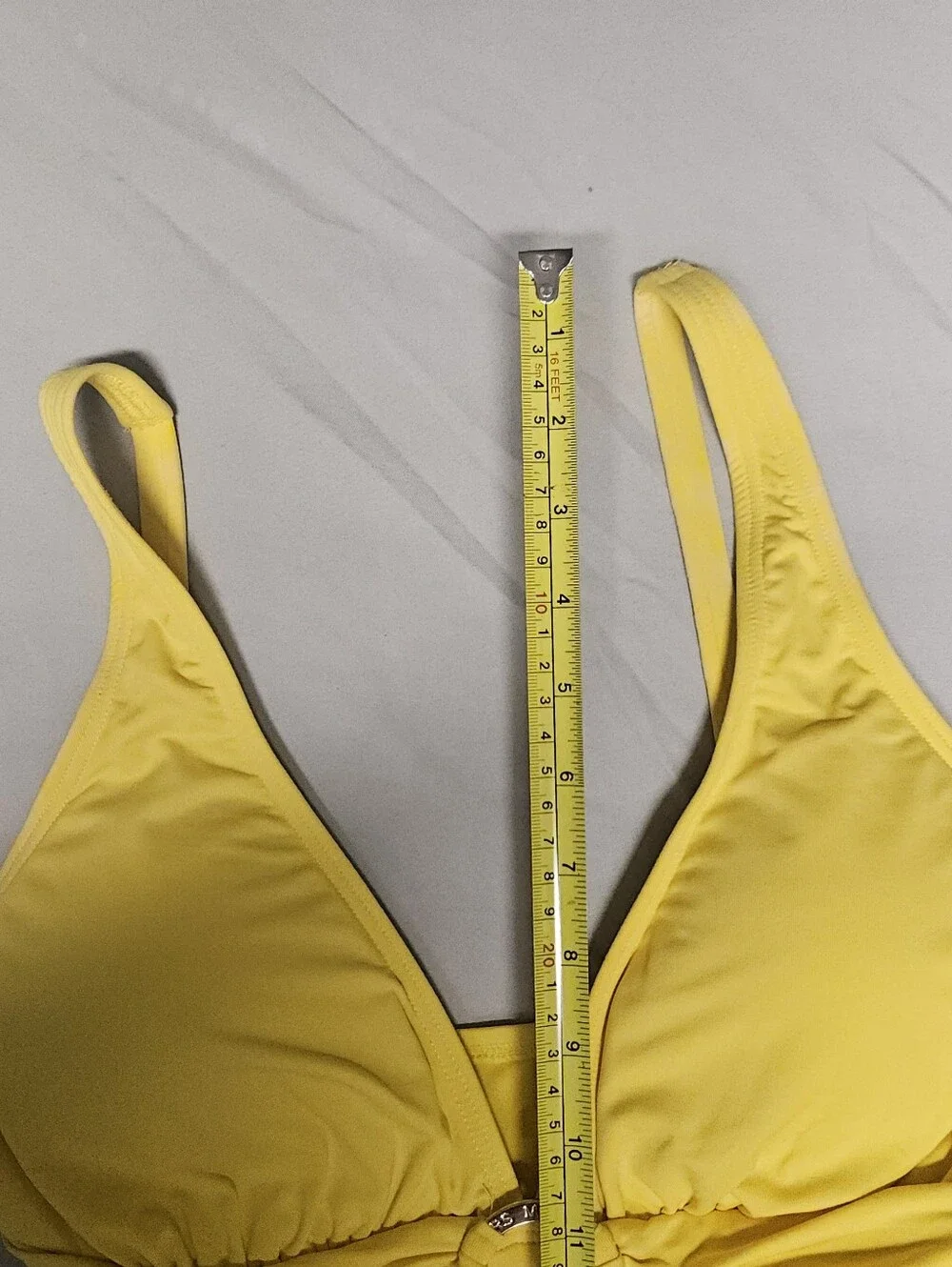 Michael Kors One Piece Yellow Swimsuit